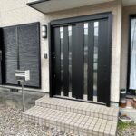 【上富田】玄関ドアPATTOリフォーム