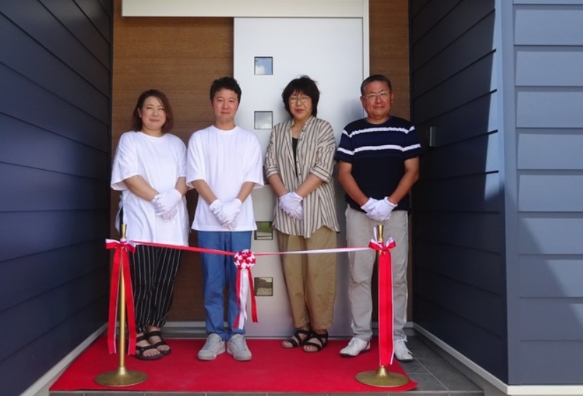 日高町　T様：完成見学会に行き人柄に惹かれた事がきっかけでした。