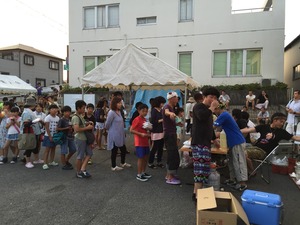 地区の夏祭り