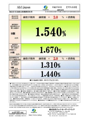 フラット35　9月金利