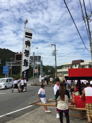 内原祭りへ