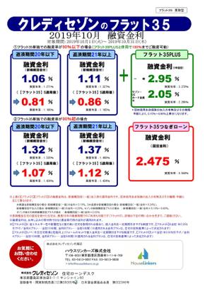 フラット35　10月金利